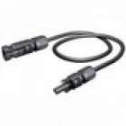 Solar kabel zwart met MC4 connector