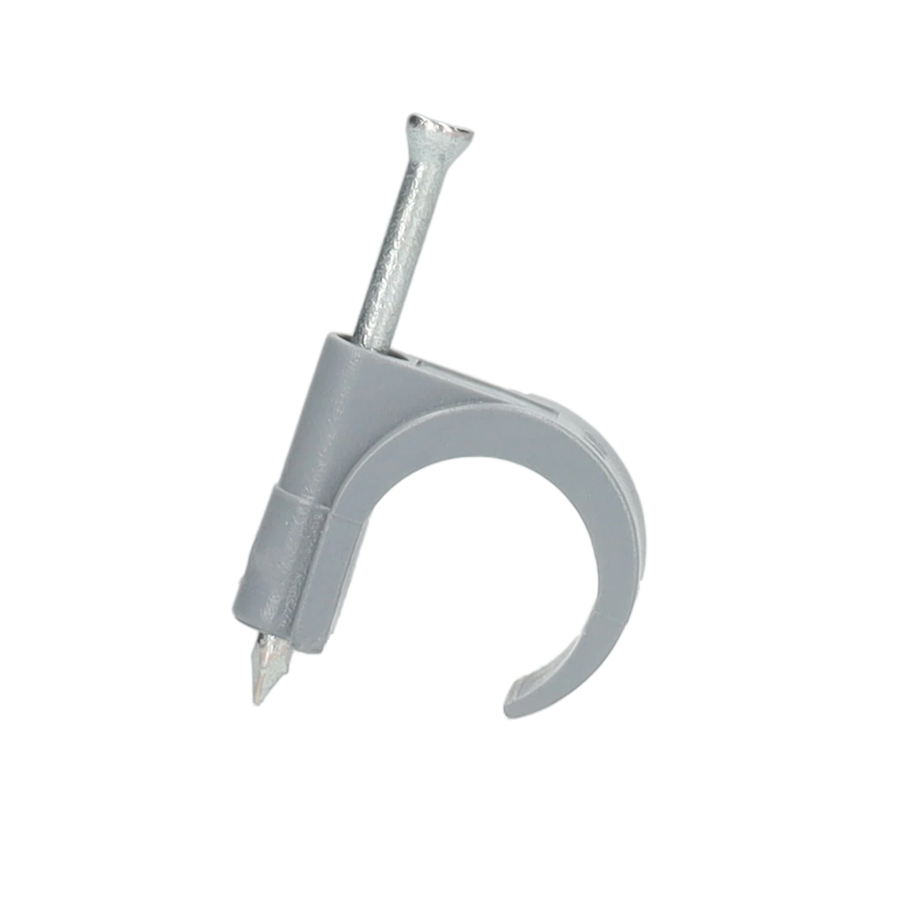 Miniatuur van HEKON spijkerclip 16-19mm grijs kunststof per 100 stuks (808)