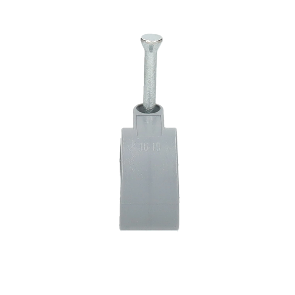 Miniatuur van HEKON spijkerclip 16-19mm grijs kunststof per 100 stuks (808)