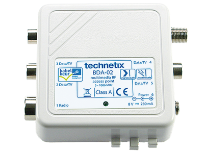 Miniatuur van Technetix Antenne versterker opsteek met 3xtv 1xfm 1xmodem