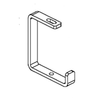 Miniatuur van Niedax ZCB stalen ophangbeugel (C-beugel) 200mm (150382)