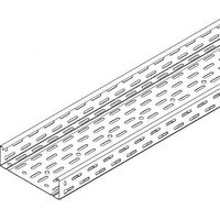 Miniatuur van Niedax kabelgoot geperf. 60x500mm (HxB) sendz. verz. excl. koppeling - lengte 3 meter (160145)