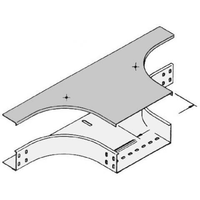 Miniatuur van Niedax kabelgoot RTADV deksel aftakstuk met draaisluiting staal 70mm (161571)