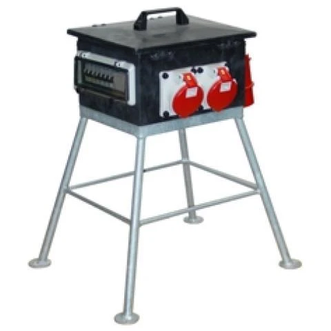 Miniatuur van Mennekes stroomverdeler 9-voudig 32A 400V IP44 (21.C32-020)