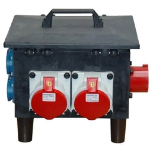 Miniatuur van Mennekes draagbare 6-voudige stroomverdeler 32A 400V IP44 (21.R32-011-4)