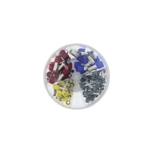 Miniatuur van Conex assortiment twin adereindhulzen - 45 stuks (CE520202)