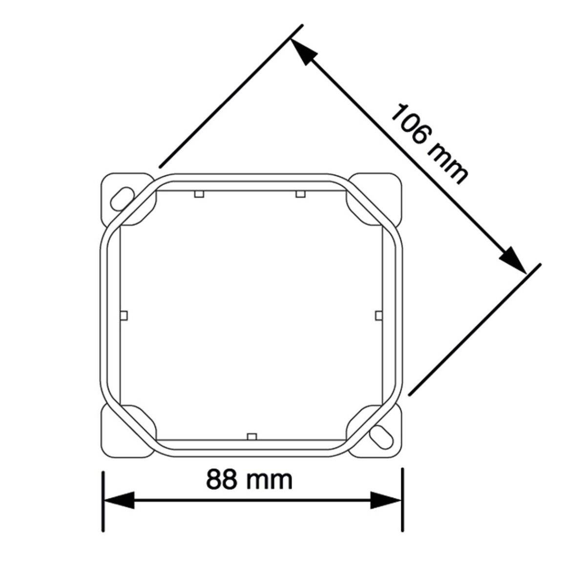 Miniatuur van ATTEMA kabeldoos WD2 per 5 stuks (AT2300)