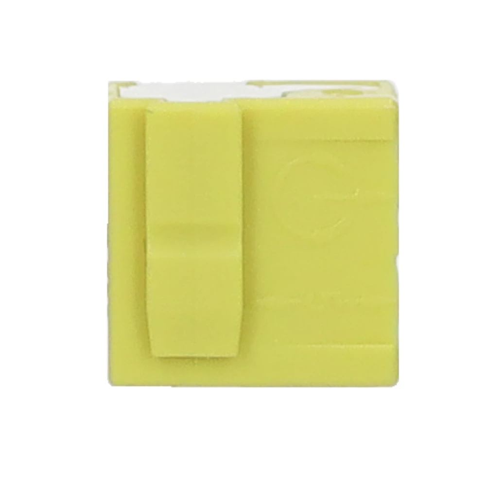 Miniatuur van Wago micro lasklem 4-voudig 0,6-0,8mm² geel per 100 stuks (243-504)