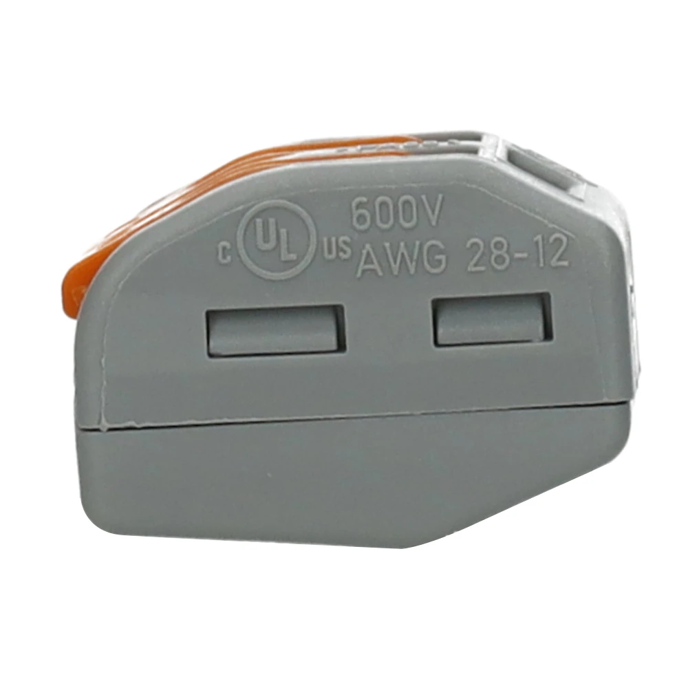 Miniatuur van Wago lasklem 2-voudig 2,5mm2 met hendels per 50 stuks (222-412)