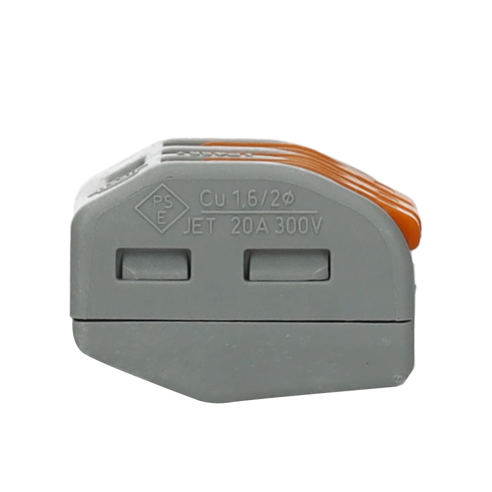 Miniatuur van Wago lasklem 3-voudig 2,5mm2 met hendels per 50 stuks (222-413)