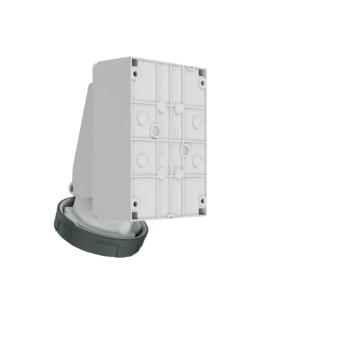 Miniatuur van Mennekes CEE wandcontactdoos schroefklem 5-polig 400V 6H 63A IP67 (136A)