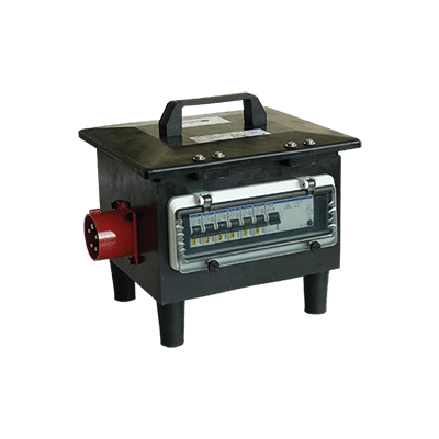 Miniatuur van Mennekes stroomverdeler 6-voudig 16A schuko 230V IP44 (21.250.001)