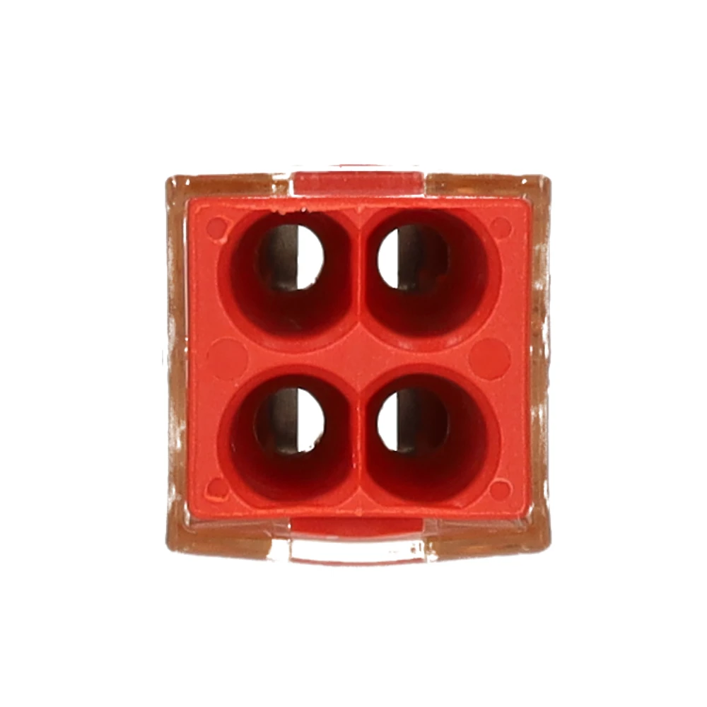Miniatuur van Wago lasklem 4-voudig 4mm² rood per 100 stuks (773-604)