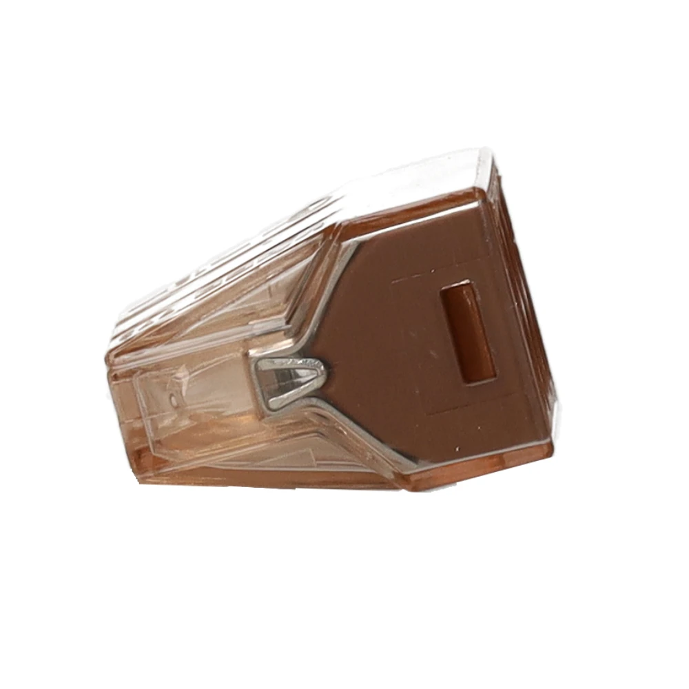 Miniatuur van Wago lasklem 6-voudig 4mm² bruin per 50 stuks (773-606)