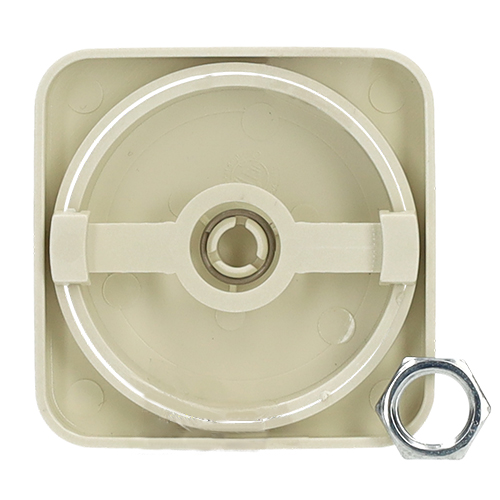 Miniatuur van EMAT dimmer centraalplaat - creme (EMATS003)