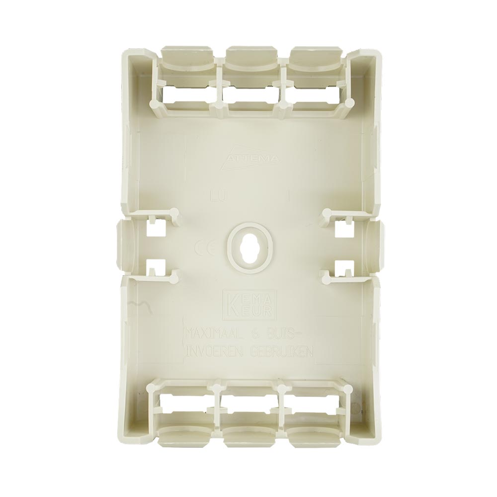 Miniatuur van ATTEMA universele lasdoos 16mm creme (AT2180)
