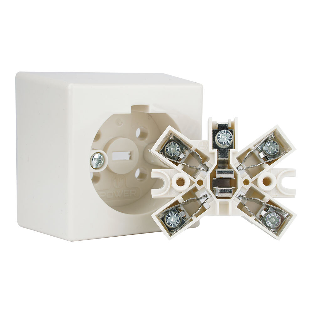 Miniatuur van Perilex stopcontact opbouw 16A wit