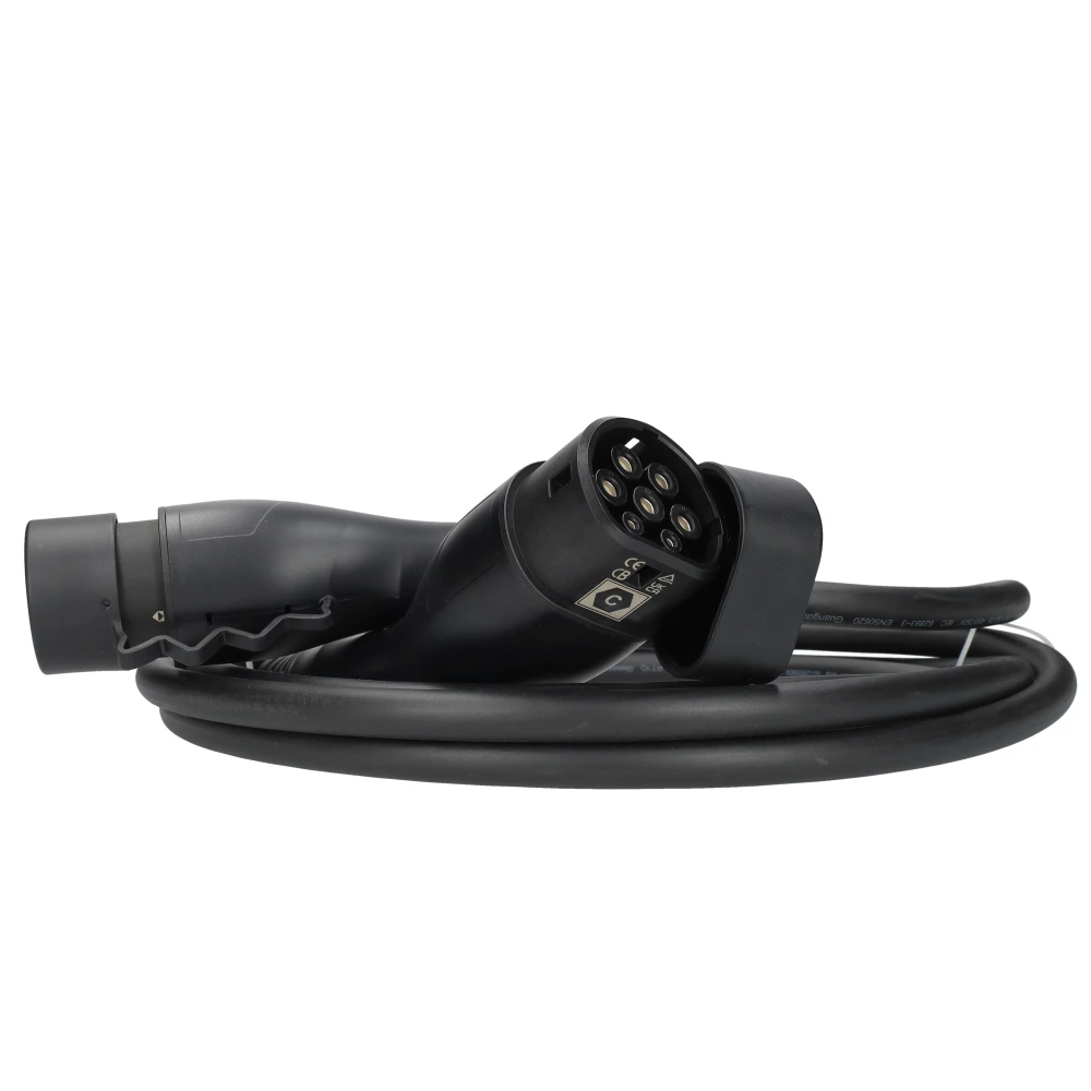 Miniatuur van EVHUB laadkabel type 2 naar type 1, 16A(3,7 kW), 1-fase, 8 meter