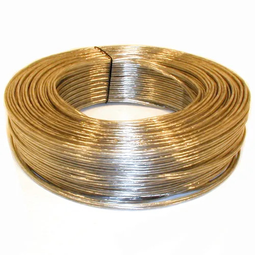 Miniatuur van VMVL (H05VV-F) kabel 2x0.75mm2 afgeplat goud per rol 100 meter (16251)
