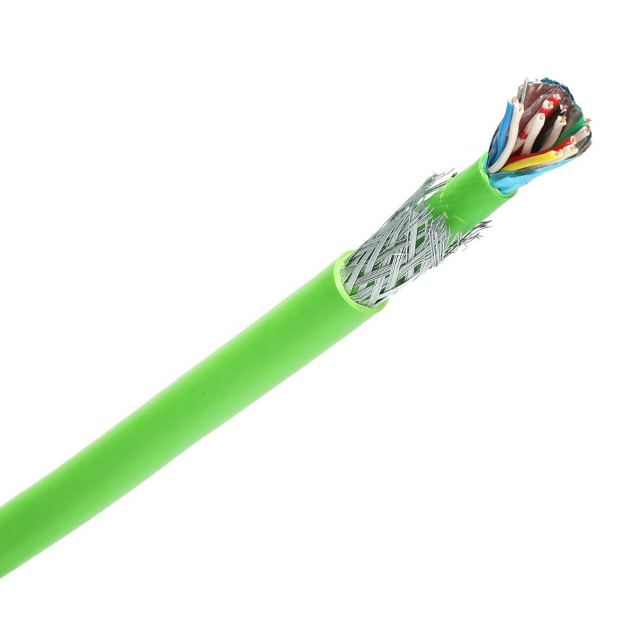 Miniatuur van Dynamic signaalgrondkabel VO-JY(st)Y 6x2x0.8mm² Dca-s2,d0,a3 groen per meter