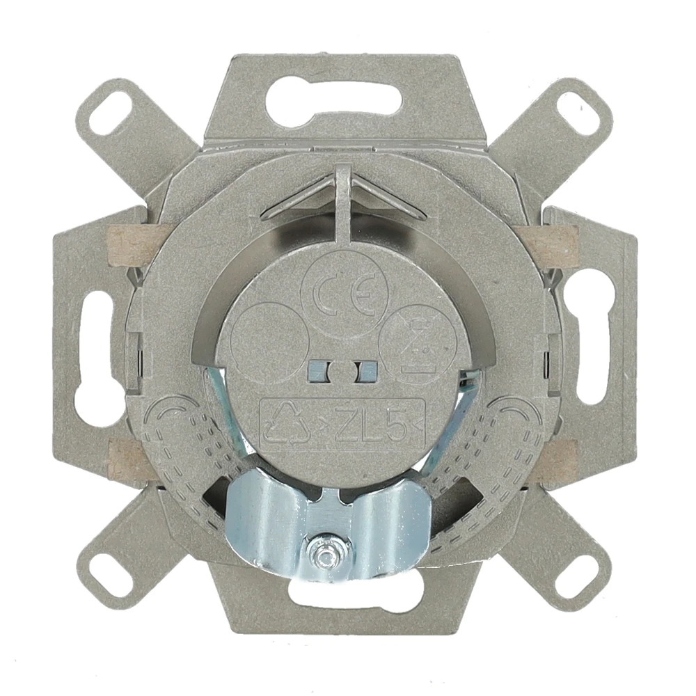 Miniatuur van Rutenbeck universele data wandcontactdoos UAE inbouw basiselement UTP 1-voudig Cat6A (39070)