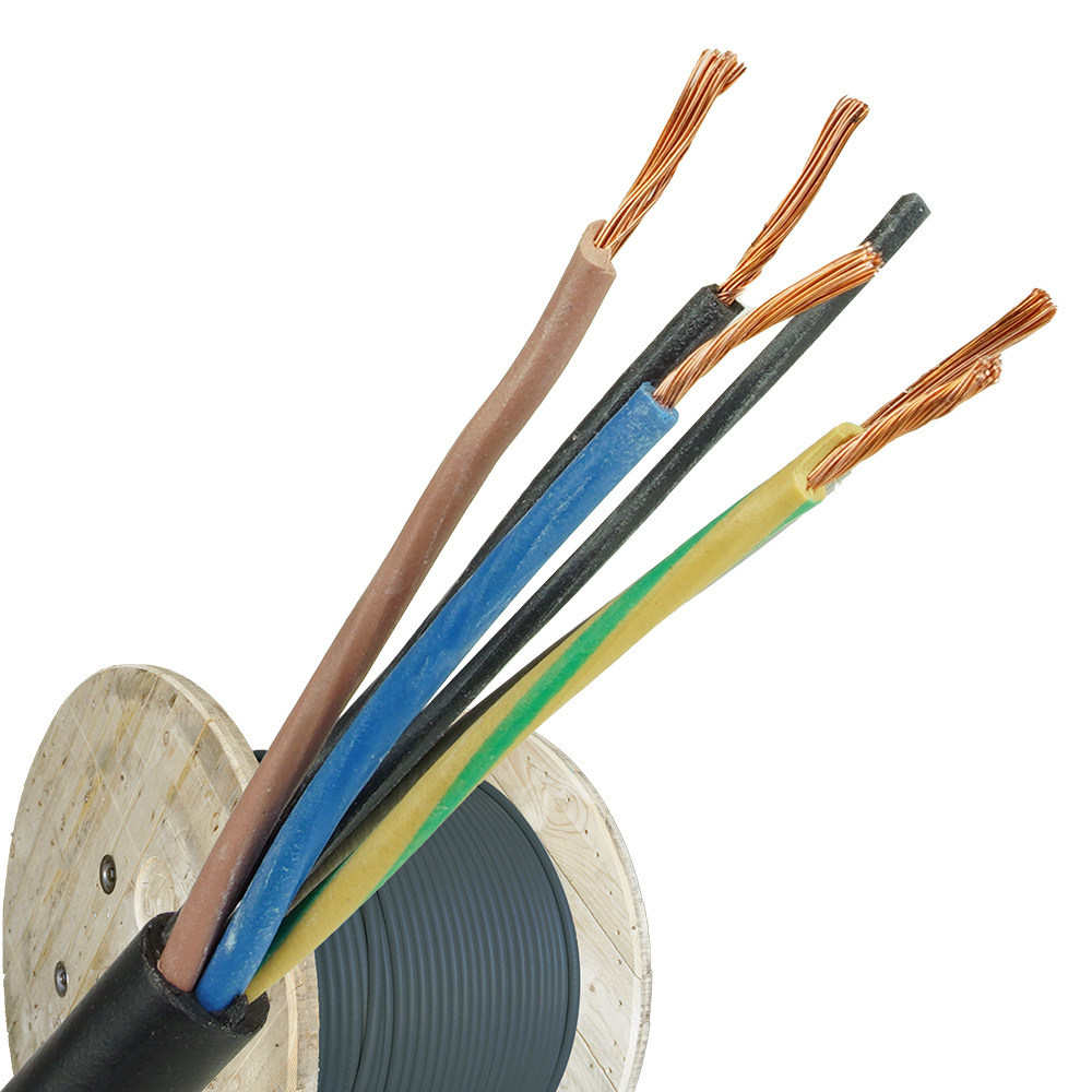 Miniatuur van Neopreen kabel H05RR-F 5x0.75 per haspel 500 meter