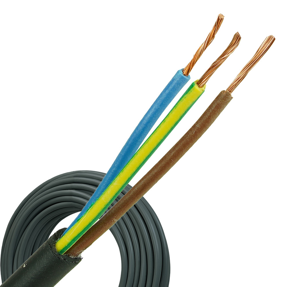 Miniatuur van Neopreen kabel H05RR-F 3x0.75 per rol 100 meter