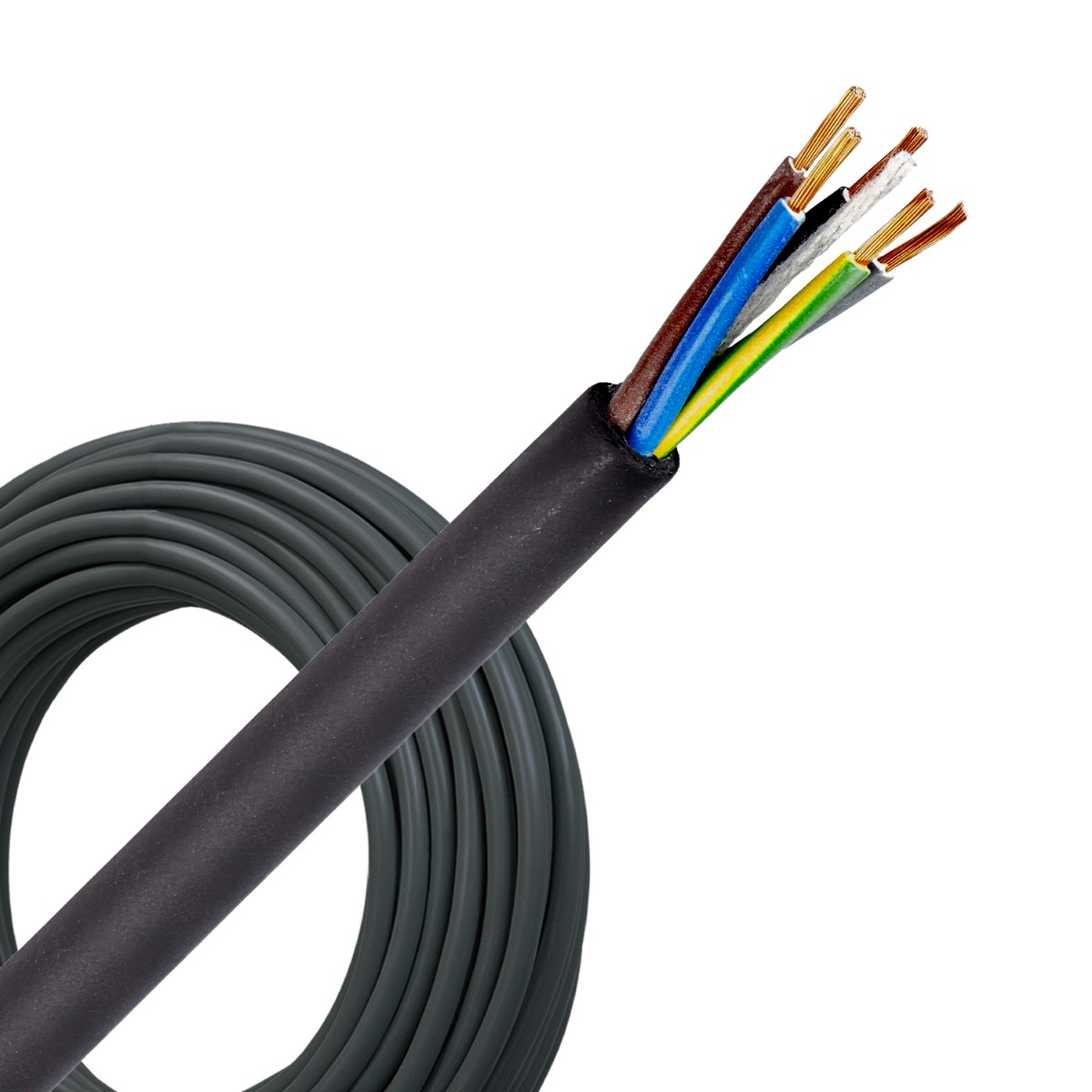 Miniatuur van Neopreen kabel H07RN-F 12x1.5mm² per rol 100 meter