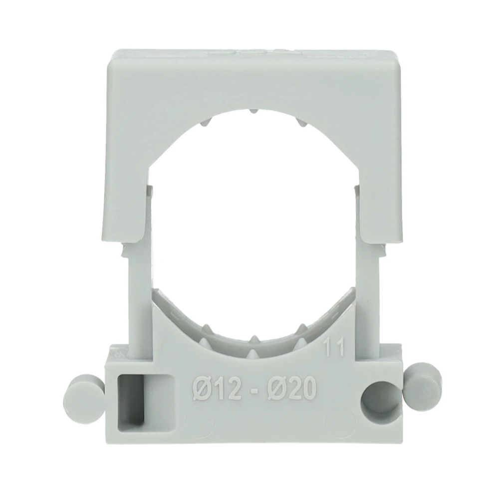 Miniatuur van JSL zadel gesloten 12-20mm onbehandeld kunststof grijs - per 50 stuks (152100052)