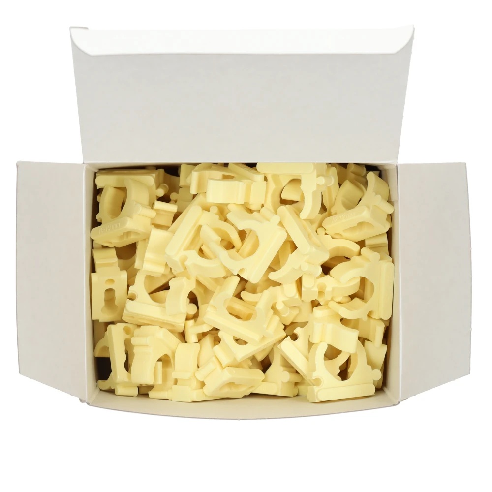 Miniatuur van HEKON klembeugel 16-19mm - crème per 100 stuks (781)