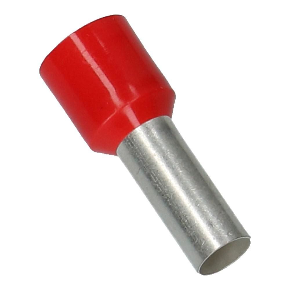 Miniatuur van SOLAR adereindhuls geïsoleerd 10mm2 hulslengte 12mm rood - per 100 stuks (1505148)