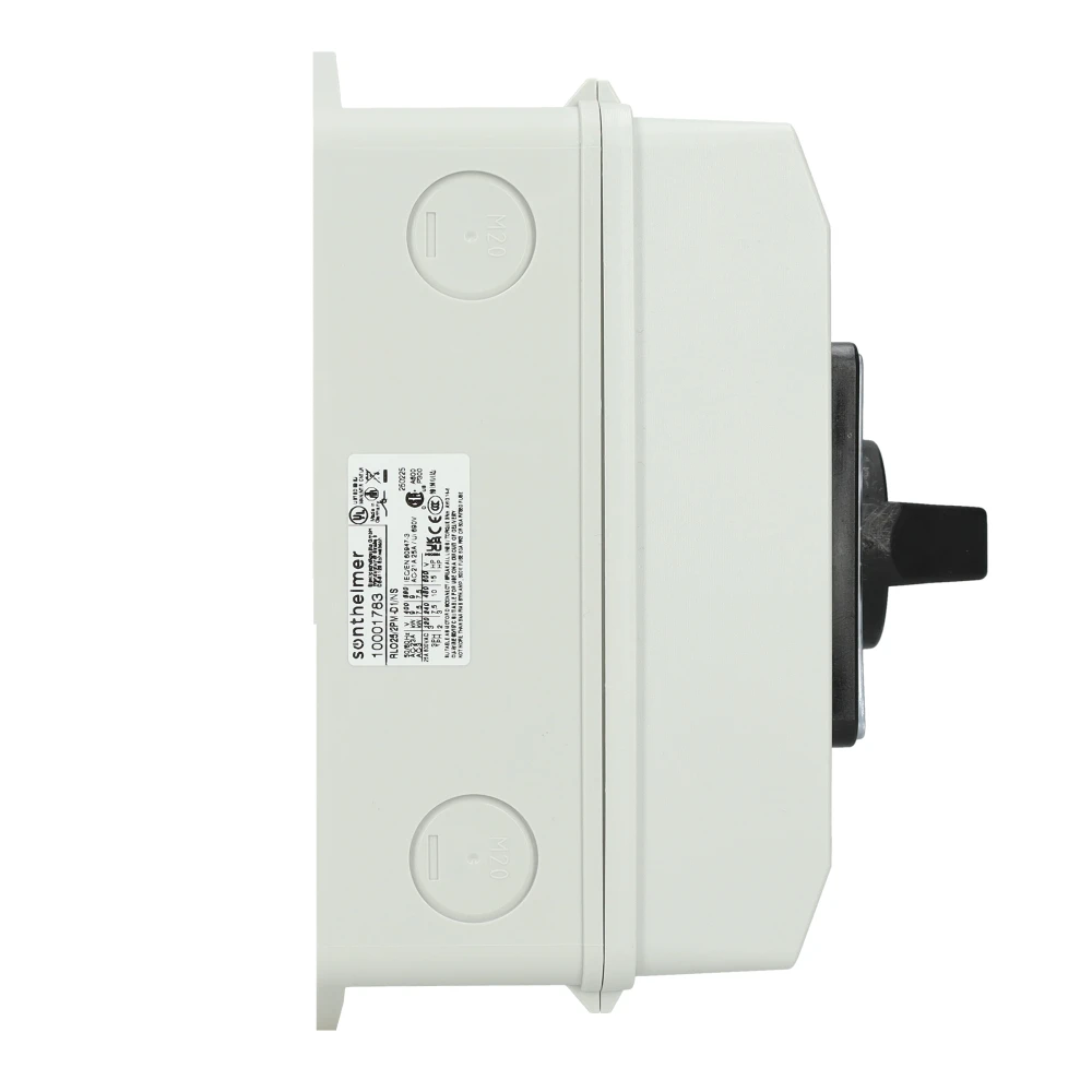 Miniatuur van ASN SONTHEIMER werkschakelaar 2-polig 25A IP65 grijs (A532060)