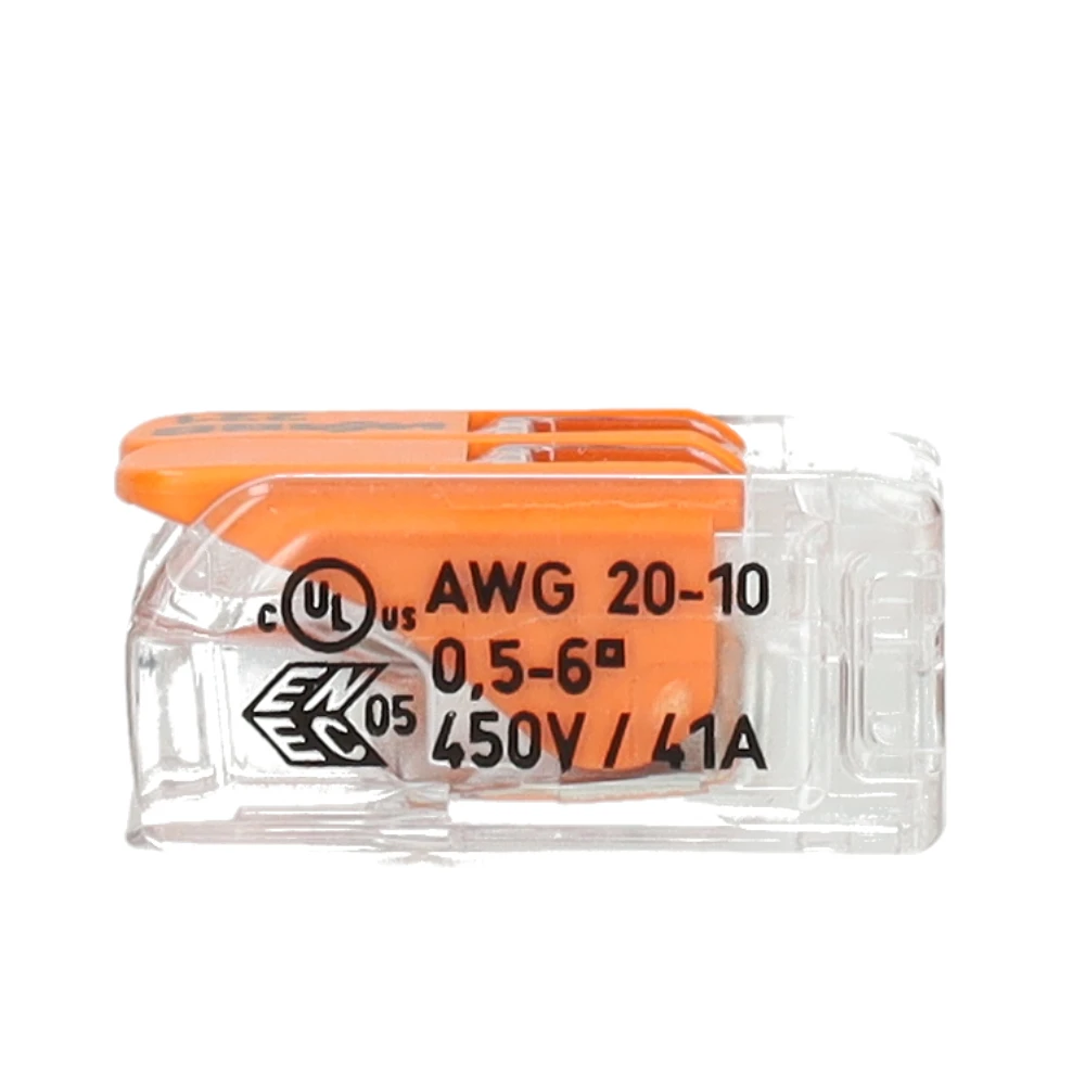 Miniatuur van Wago lasklem 2-voudig 6mm² 50 stuks (221-612)