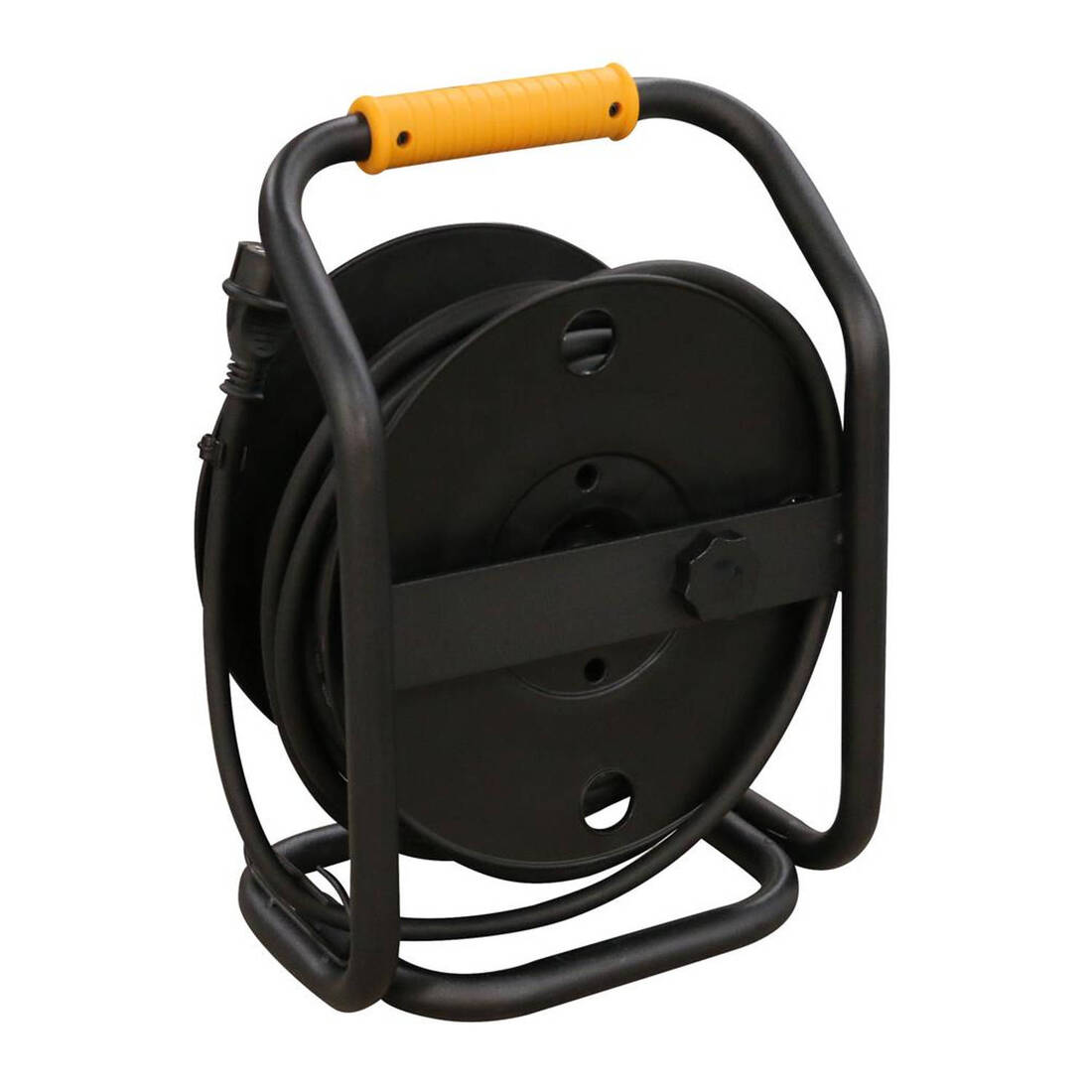 Miniatuur van Relectric kabelhaspel open 4-voudig met randaarde IP44 25 meter neopreen H07RN-F 3x2.5mm2 (RELEC493104)