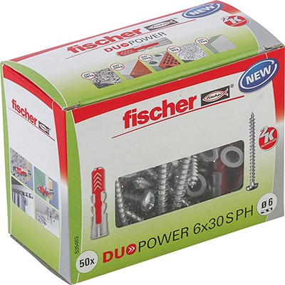 Miniatuur van Fischer DuoPower 6x30 - per 50 stuks (535463)