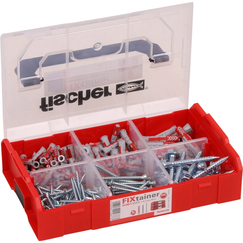 Miniatuur van Fischer FixTainer DuoPower pluggen met schroeven (536162)