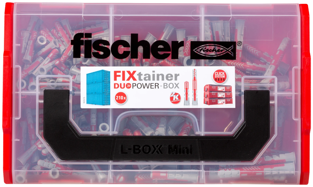 Miniatuur van Fischer FixTainer DuoPower pluggen kort en lang (541105)
