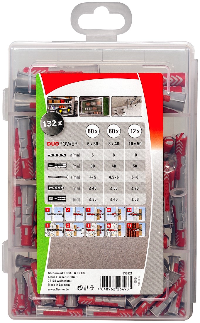 Miniatuur van Fischer Profi-Box DuoPower pluggen (538621)