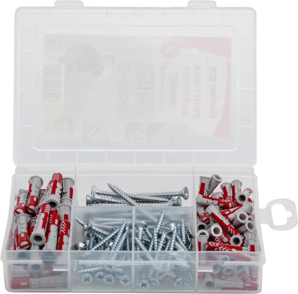 Miniatuur van Fischer Profi-Box DuoPower pluggen met schroeven (538622)