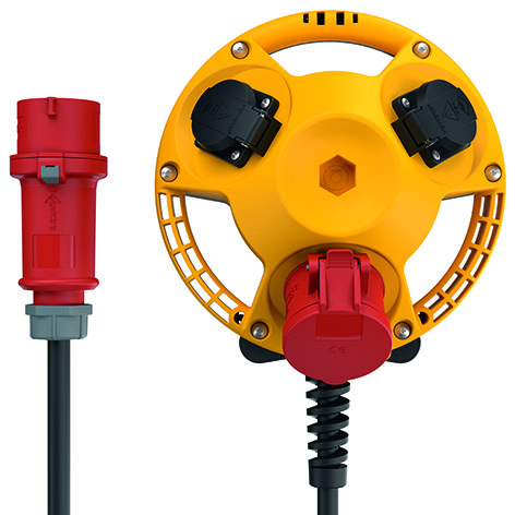 Miniatuur van Mennekes 3Kraft 3-voudige stroomverdeler 16A 5-polig 400V IP44 (94356GE)