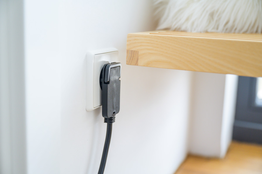 Miniatuur van BRENNENSTUHL verlengsnoer 10 meter H05VV-F 3x1.5 met platte stekker en contrastekker - zwart (1168980010)