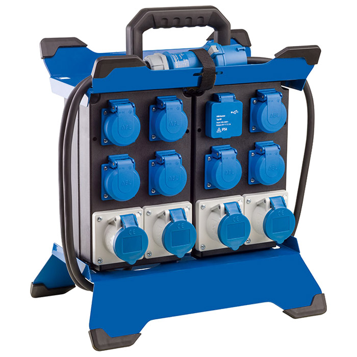 Miniatuur van Schwabe camping 12-voudige stroomverdeler 16A 3-polig 230V IP44 (60935)