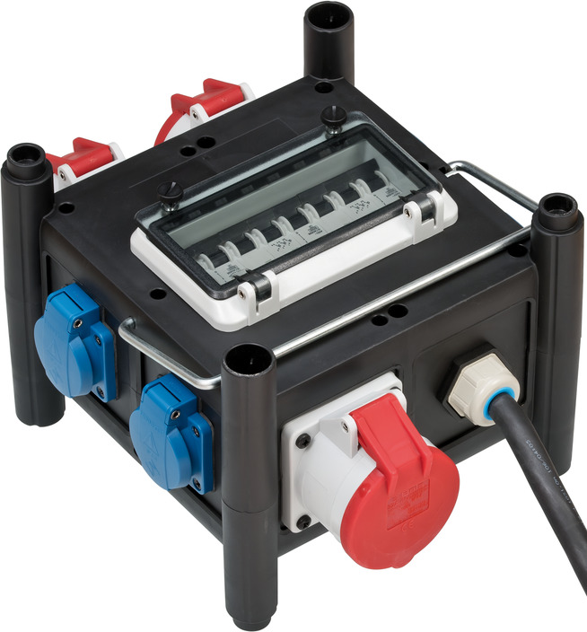 Miniatuur van BRENNENSTUHL compacte 7-voudige stroomverdeler 32A 5-polig 400V IP44 (1153690400)