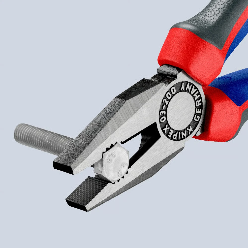 Miniatuur van KNIPEX combinatietang comfortgrepen 200mm (302200)