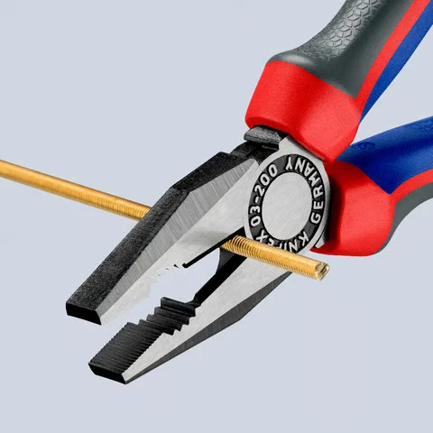 Miniatuur van KNIPEX combinatietang comfortgrepen 200mm (302200)