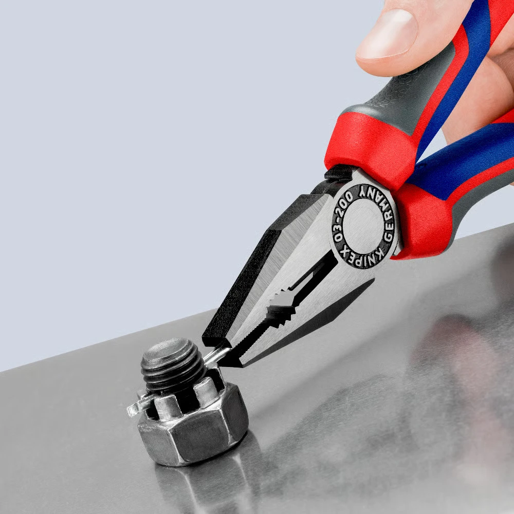Miniatuur van KNIPEX combinatietang comfortgrepen 200mm (302200)