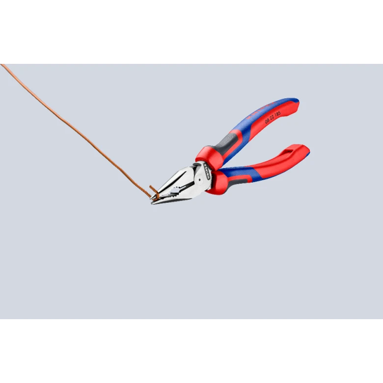 Miniatuur van KNIPEX combinatietang spitse punt 185mm 3-comp comfort (822185)
