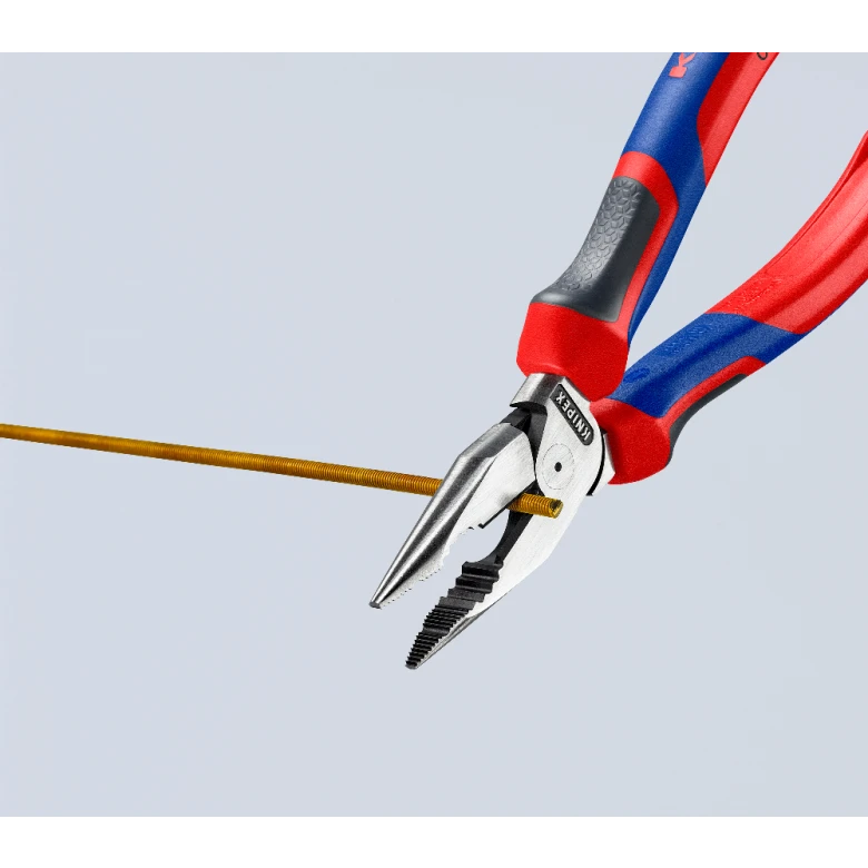 Miniatuur van KNIPEX combinatietang spitse punt 185mm 3-comp comfort (822185)