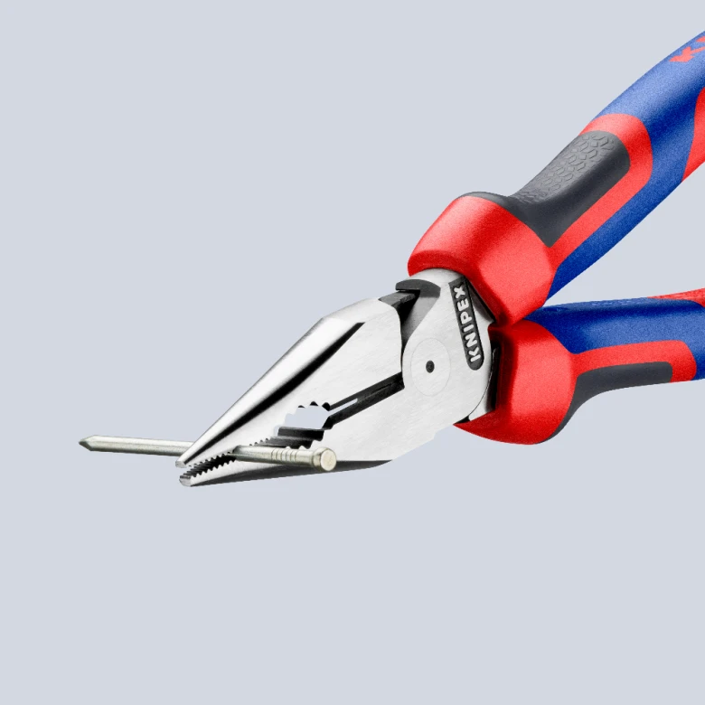 Miniatuur van KNIPEX combinatietang spitse punt 185mm 3-comp comfort (822185)