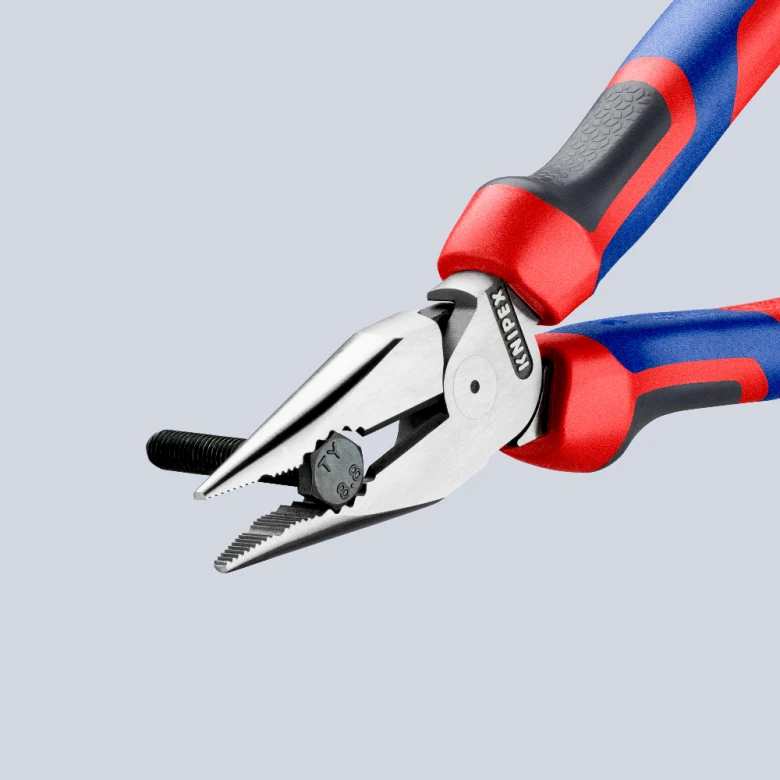 Miniatuur van KNIPEX combinatietang spitse punt 185mm 3-comp comfort (822185)